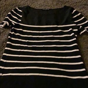 Cable & Gauge short sleeved sweater